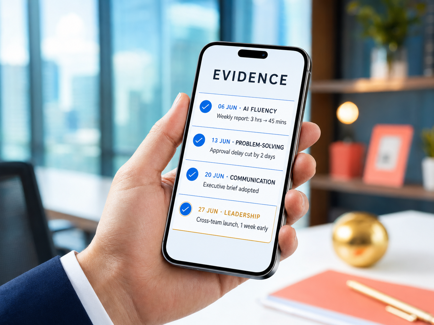The Evidence Log Template, included free